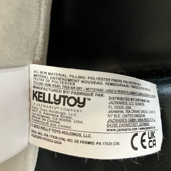 Squishmallows elephant plush official Kellytoy 12" - Picture 9 of 11